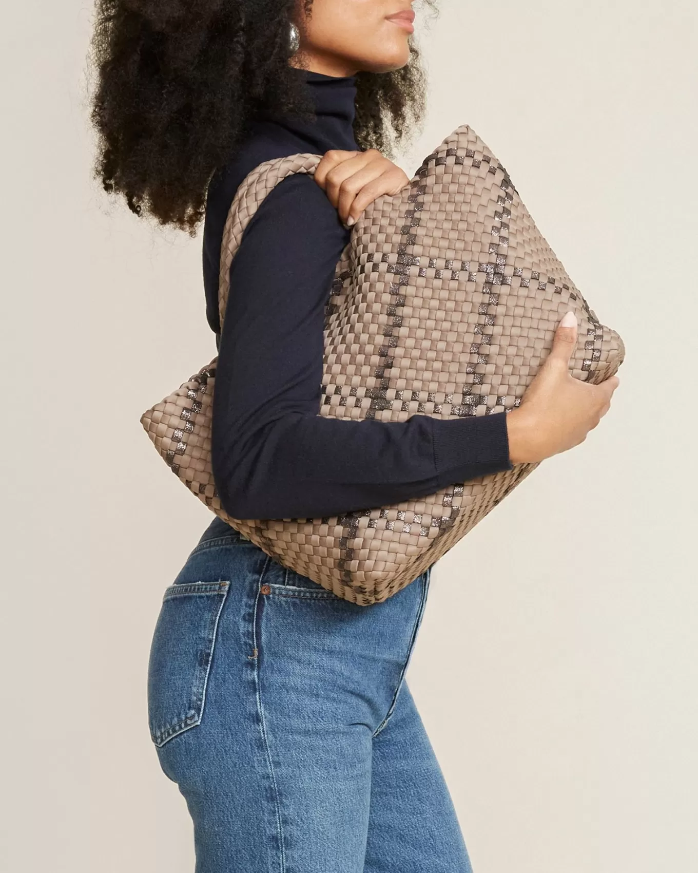 st_barths_medium_tote_plaid_3-1.webp NAGHEDI St. Barths Medium Tote Plaid^ Totes