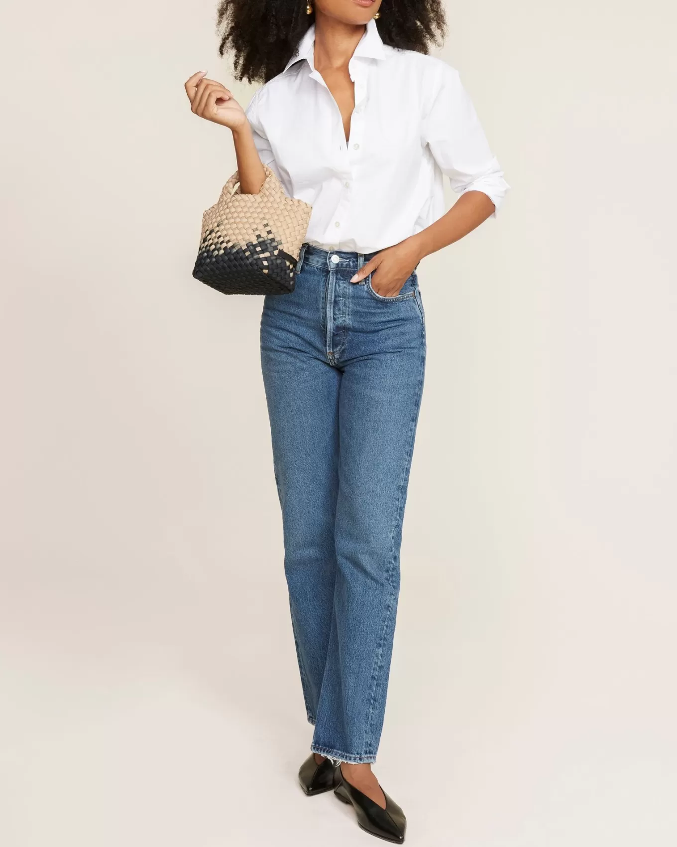 st_barths_petit_tote_grafisk_ombre_4.webp NAGHEDI St. Barths Petit Tote Grafisk Ombre^ Totes