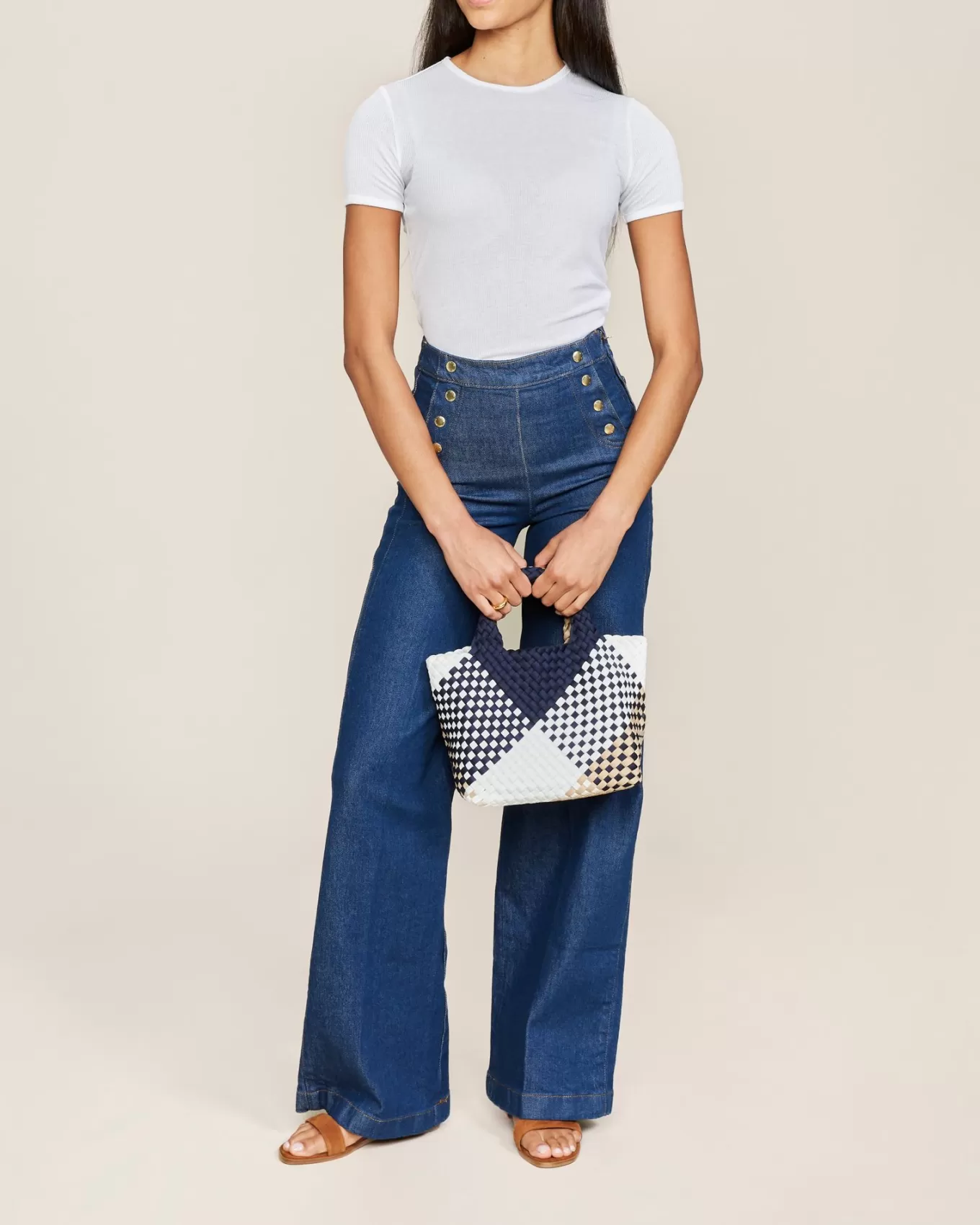 st_barths_small_tote_grafisk_geo_4-2.webp NAGHEDI St. Barths Small Tote Grafisk Geo^ Tverrkropper